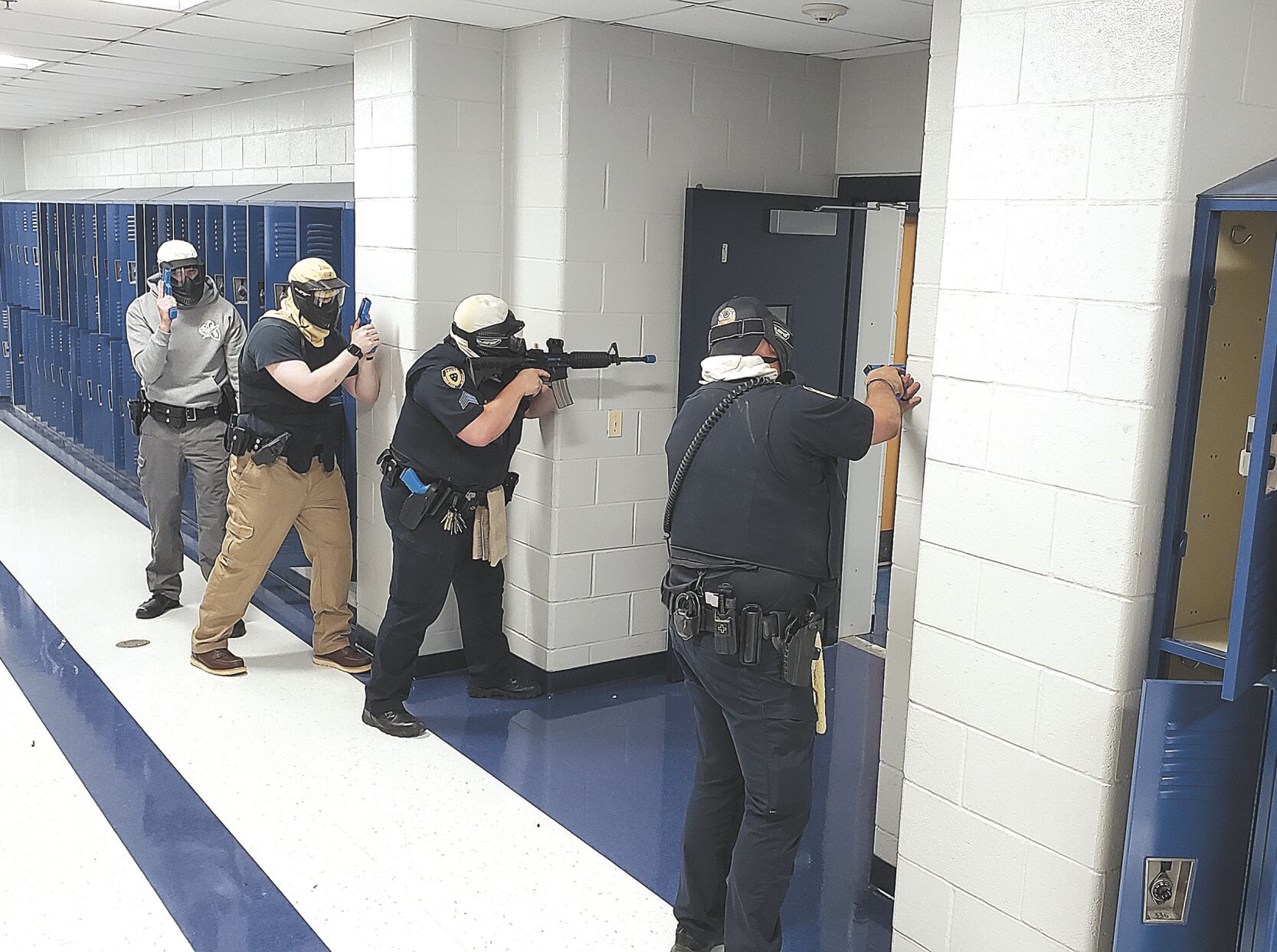 Agencies employ reality-based active shooter training